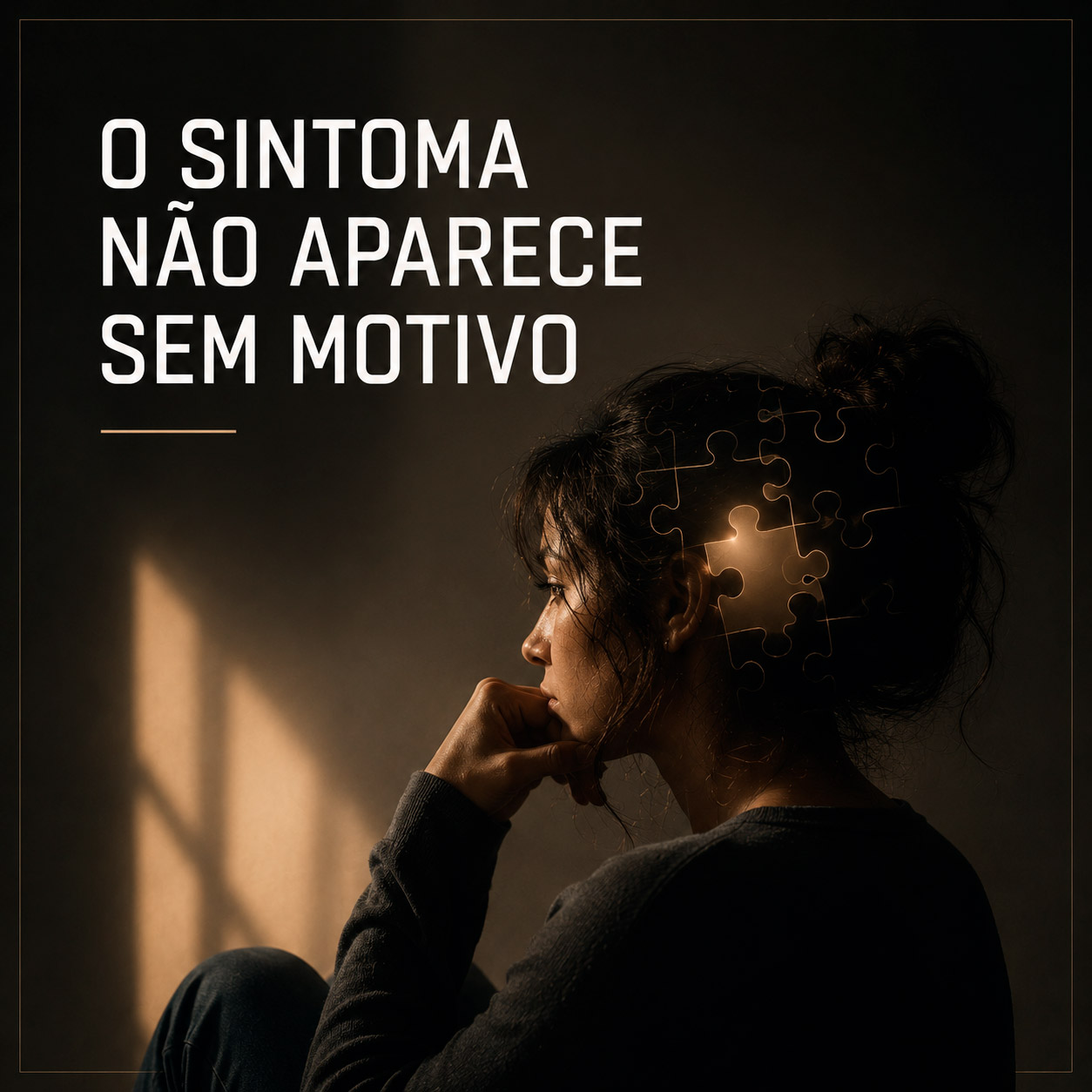 Ansiedade - O sintoma não aparece sem motivo